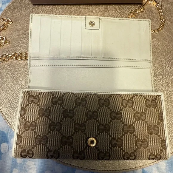 Gucci canvas, long wallet - Picture 2 of 7